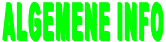 ALGEMENE INFO 